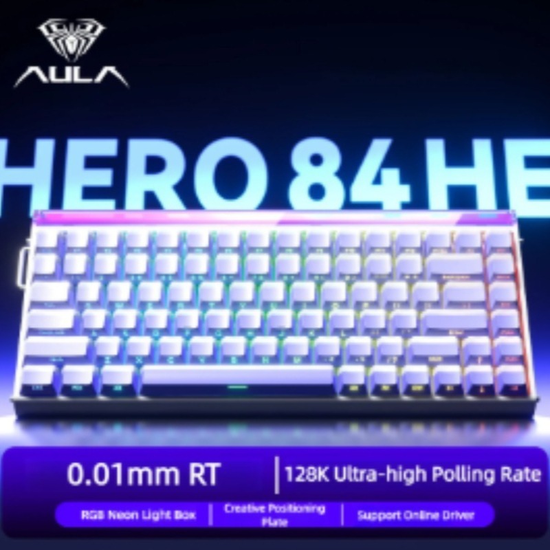 AULA HERO84 磁気式ゲーミングメカニカルキーボード - Gaming Keyboard He のレビューと価格