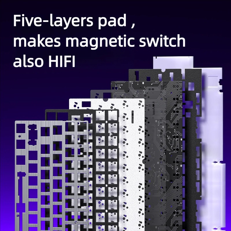 AULA HERO84 磁気式ゲーミングメカニカルキーボード - Gaming Keyboard He のレビューと価格