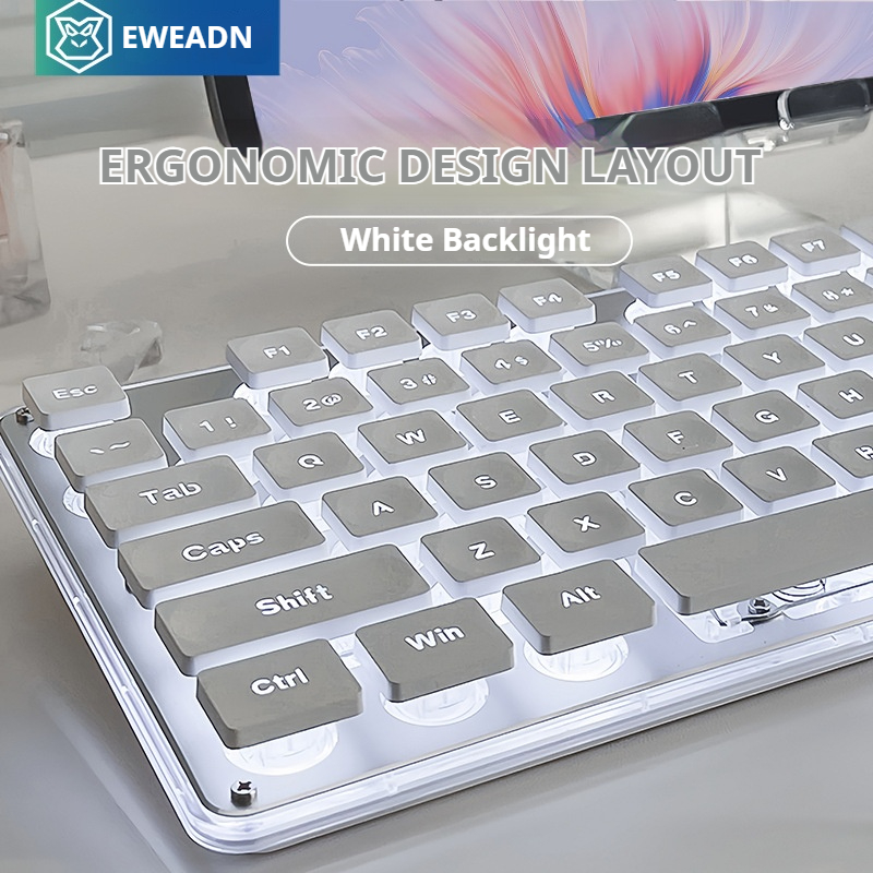 EWEADN V3-静かなワイヤレスキーボードとマウスのセッ - Gaming Keyboard Bundle のレビューと価格
