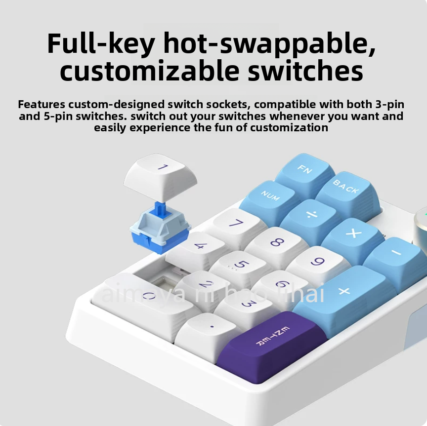 Kzzi K20 ミニキーパッド 3 モード Bluetoo - Gaming Keyboard Wireless のレビューと価格