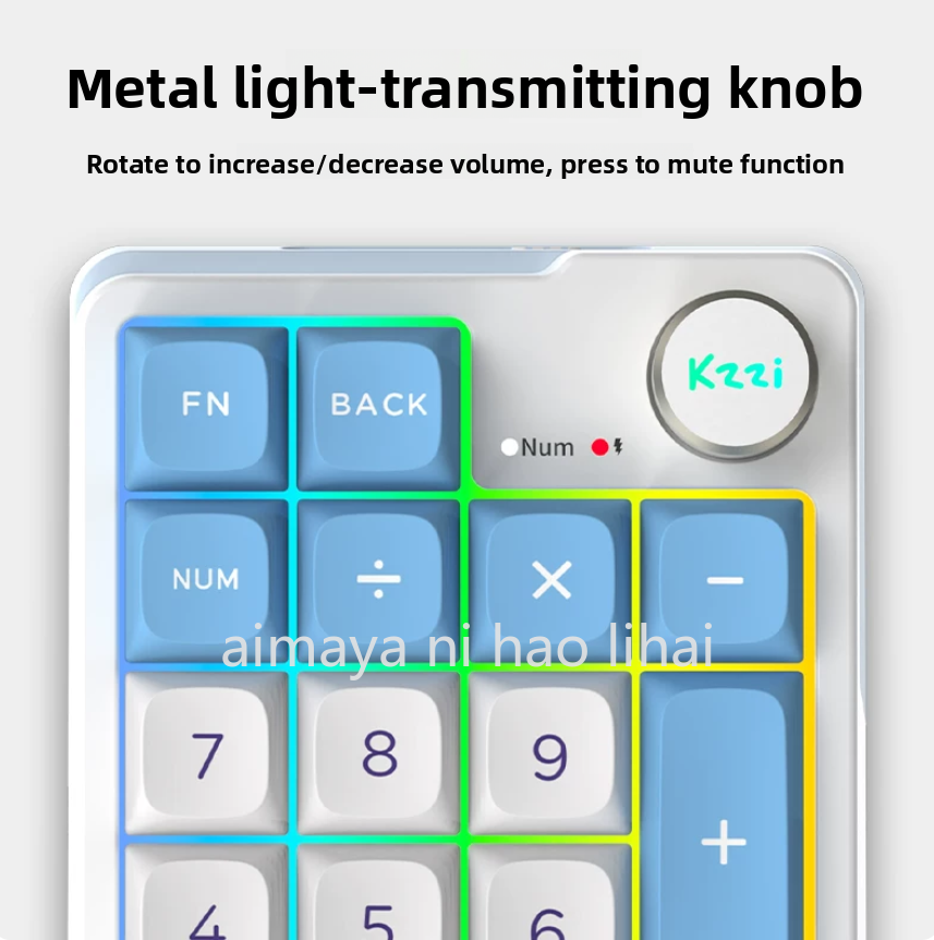 Kzzi K20 ミニキーパッド 3 モード Bluetoo - Gaming Keyboard Wireless のレビューと価格