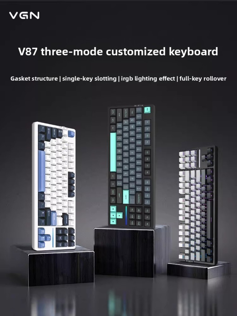 VGN V87 TKL ワイヤレスメカニカルキーボード ガス - Gaming Keyboard Thocky のレビューと価格