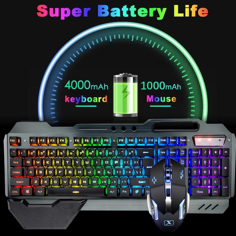 K680ワイヤレスゲーミングキーボードとマウスの組み合わせ、 - Gaming Keyboard Bundle のレビューと価格