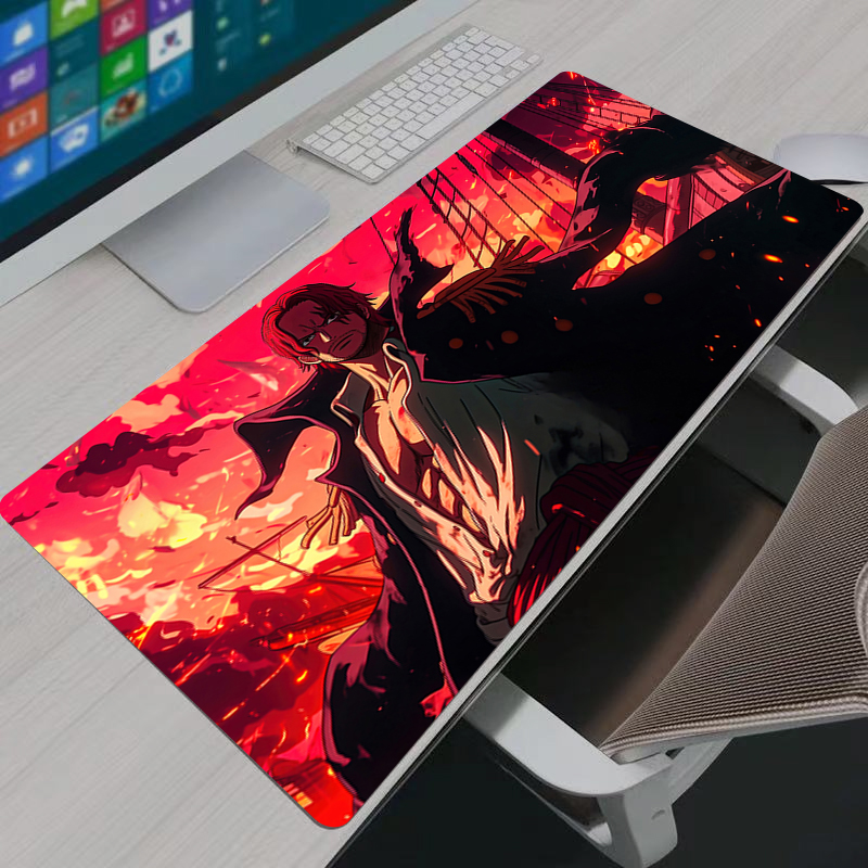 ワンピース シャンクス マウスパッド 大型 ゲーマー XXL - Gaming Keyboard He のレビューと価格