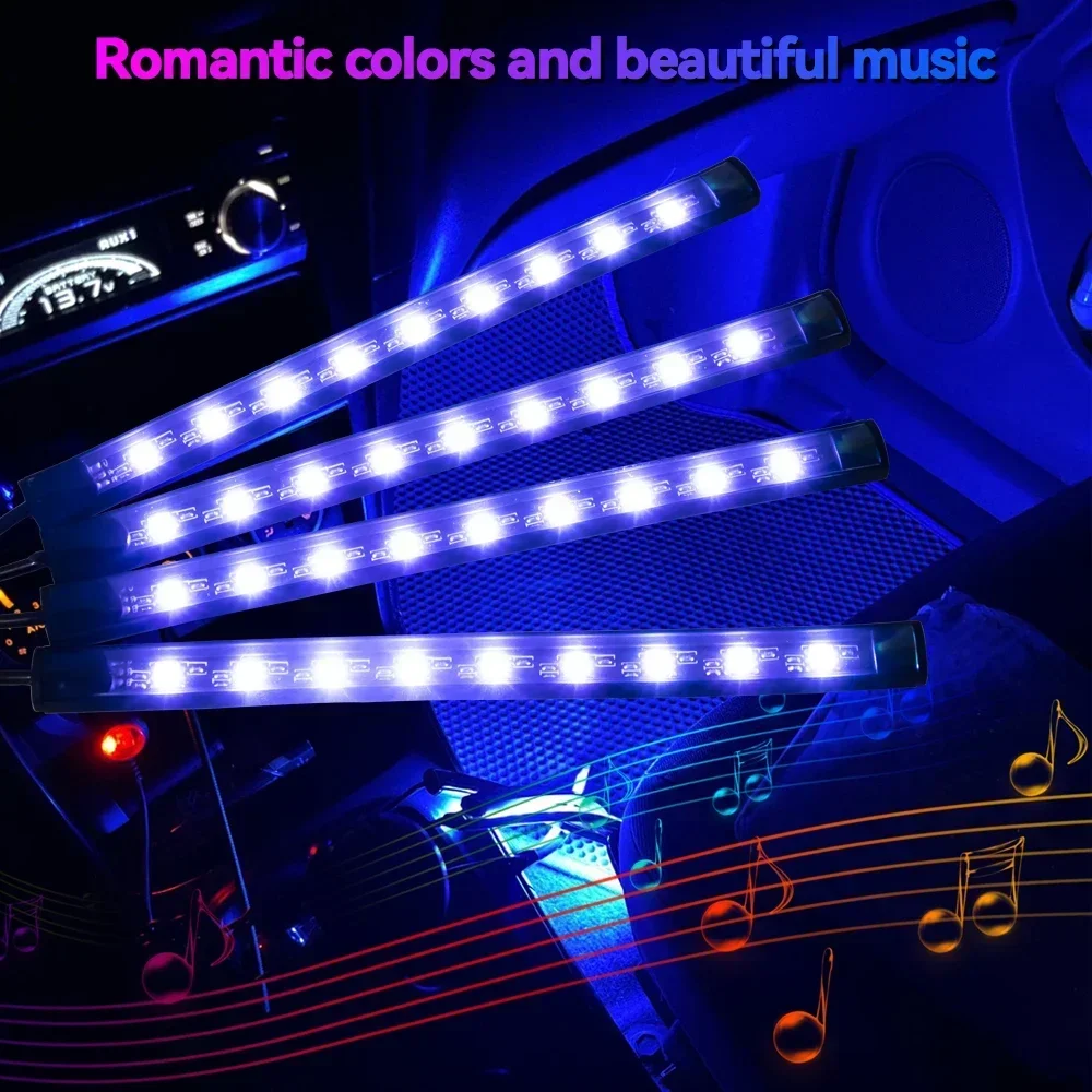 ネオンLED RGB車体下部ライト リモコン/アプリ制御 フ - Rgb Underglow Strip のレビューと価格