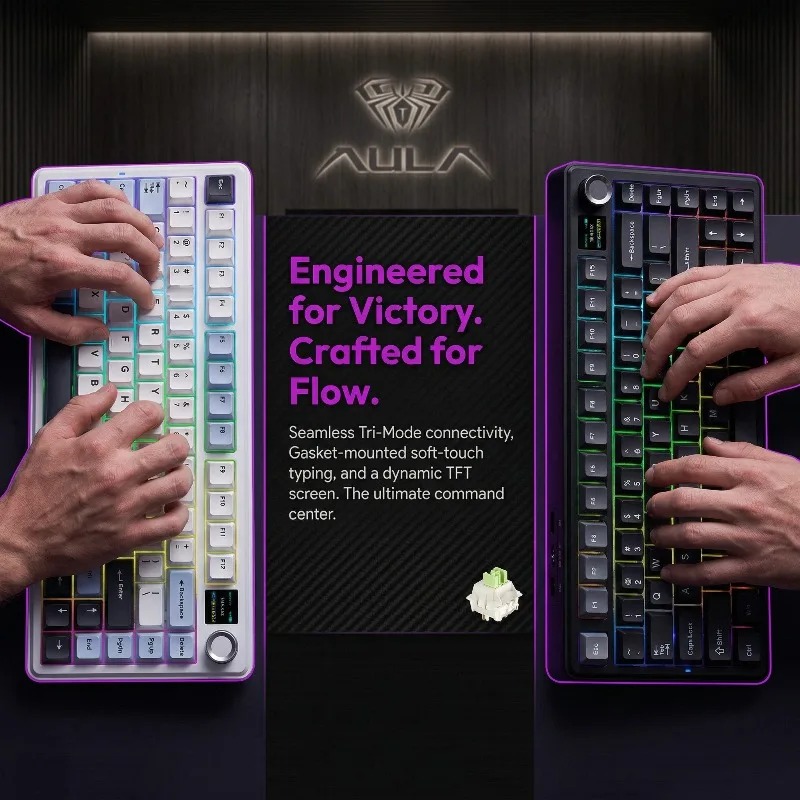 AULA F75 Max メカニカルキーボード 75% レイ - Gaming Keyboard He のレビューと価格