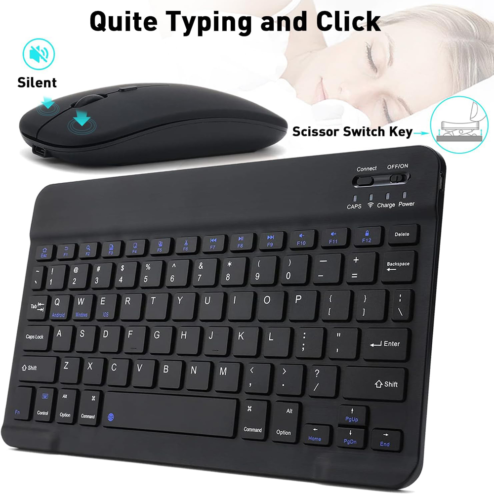 10 インチワイヤレス Bluetooth ミニキーボード  - Gaming Keyboard Wireless のレビューと価格