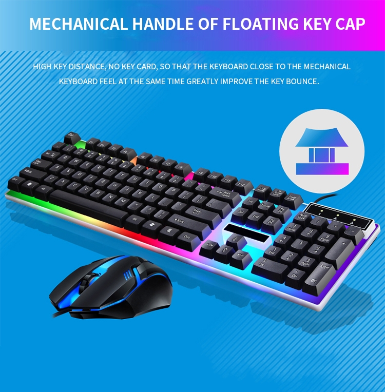 RGBゲーミングキーボードとマウスキット,ゲーマーキーボード - Gaming Keyboard Bundle のレビューと価格