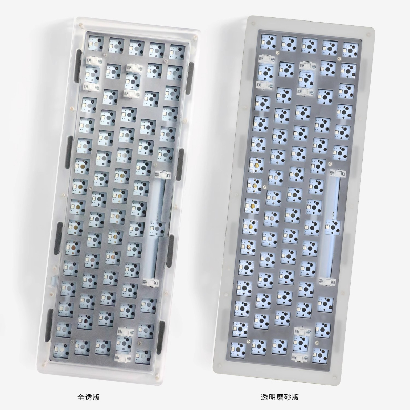 Acr 68Pro アクリル透明メカニカルキーボードキットカ - Gaming Keyboard Bundle のレビューと価格