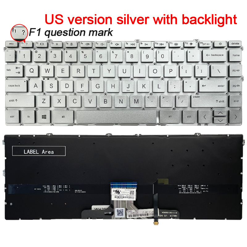 US/SP ノートパソコンのキーボード HP パビリオン x - Gaming Keyboard E Yooso のレビューと価格