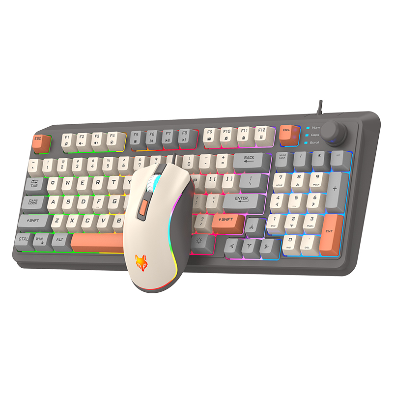 USBケーブル付きキーボードとマウスのセット,照明付き,デス - Gaming Keyboard Bundle のレビューと価格