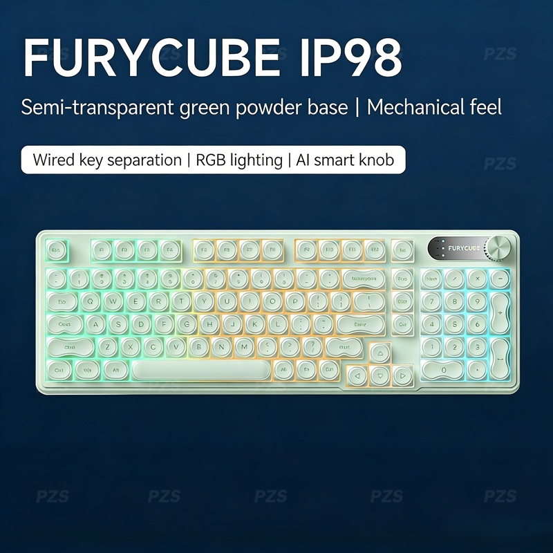 FURYCUBE IP98 有線ゲーミングメンブレンキーボー - Gaming Keyboard Ip98 のレビューと価格