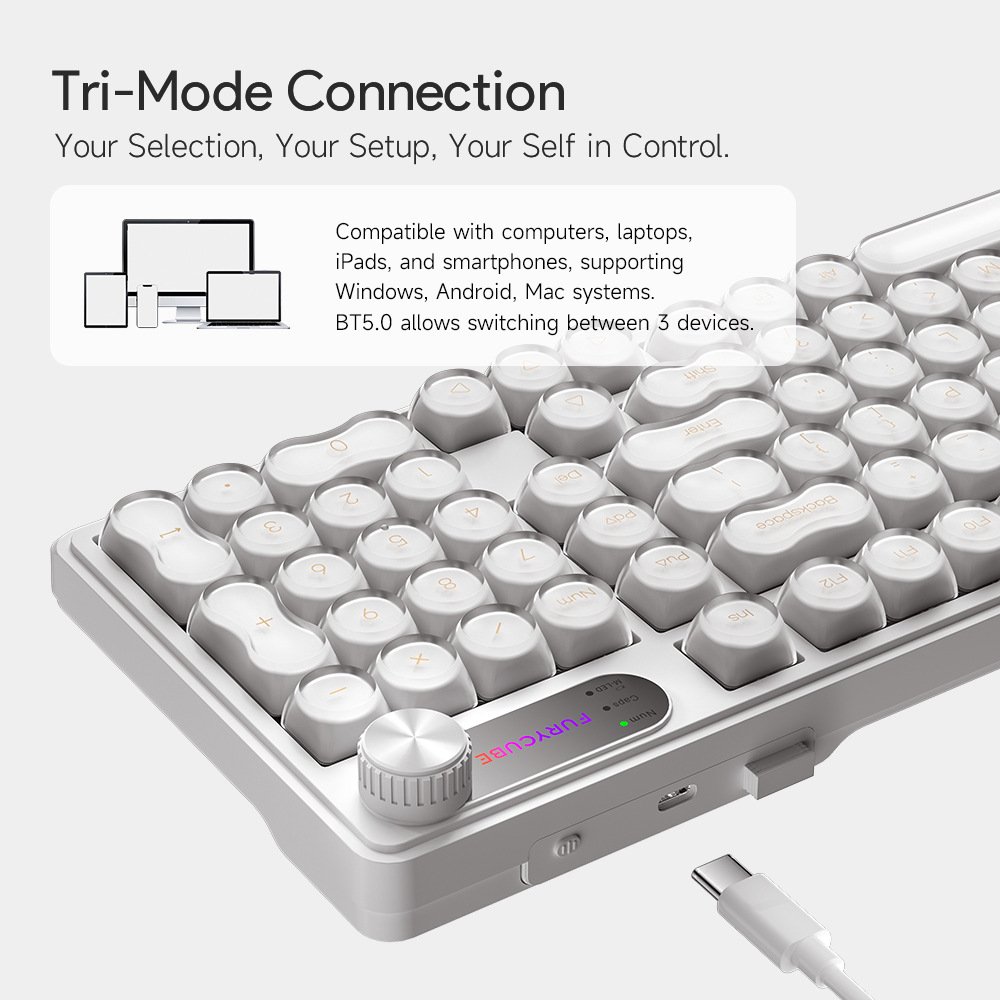 FURYCUBE IP98 有線ゲーミングメンブレンキーボー - Gaming Keyboard Ip98 のレビューと価格