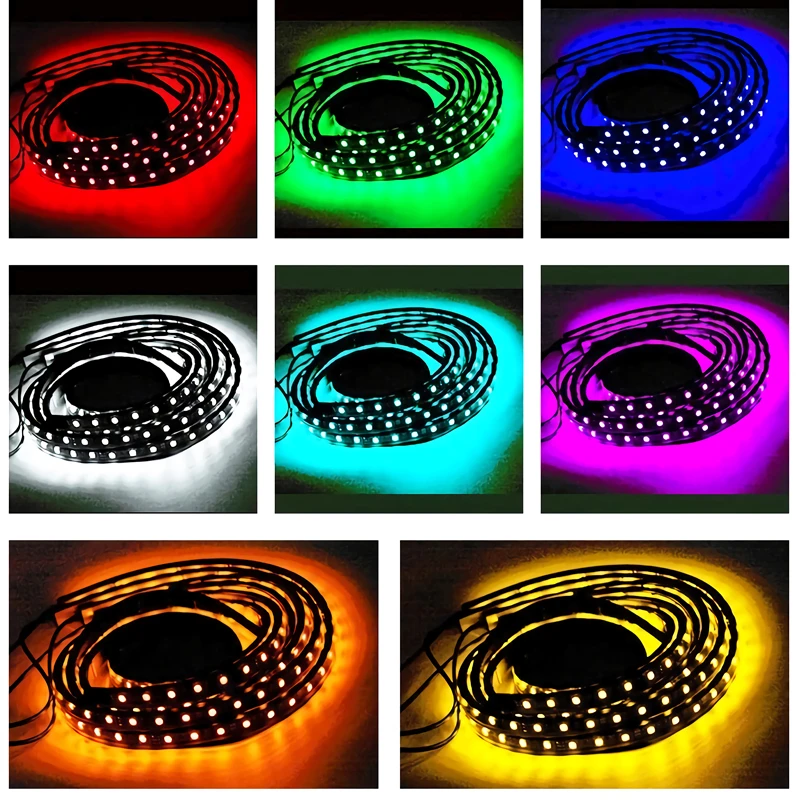 車の下に配置されるLEDネオンランプ,車の下に配置される柔軟 - Rgb Underglow Strip のレビューと価格