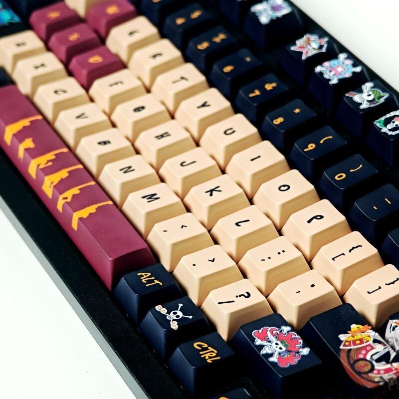 バンダイワンピースモンキー D. ルフィキーキャップセット  - Gaming Keyboard He のレビューと価格