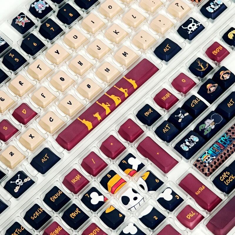 バンダイワンピースモンキー D. ルフィキーキャップセット  - Gaming Keyboard He のレビューと価格