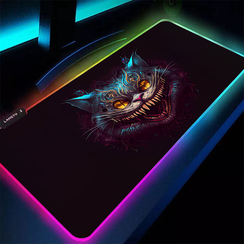 大型マウスパッド RGB 不思議の国のアリス ノートパソコン - Gaming Keyboard Affordable のレビューと価格